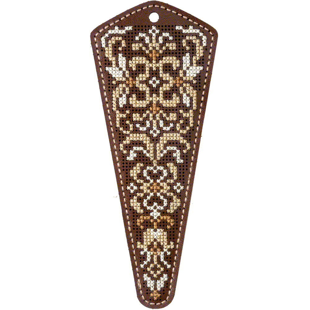 HobbyJobby – wholesale Embroidery/cross-stitch supplies – Scissor Case Needlecraft Kit - Leather Scissor Case2