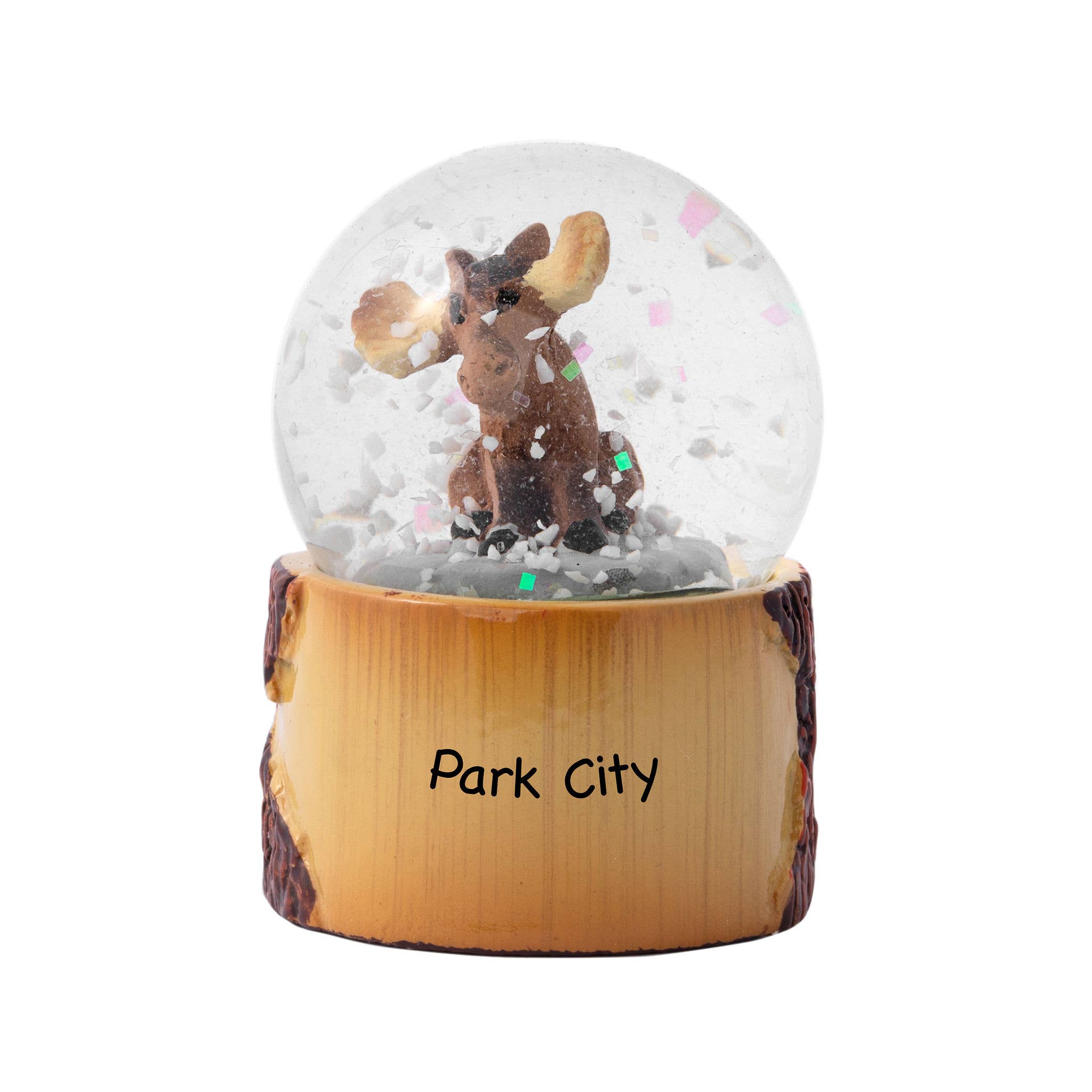 Mother Moose Gifts - Wholesale Snow Globe - NL Moose 35mm Snow Globe Magnet1
