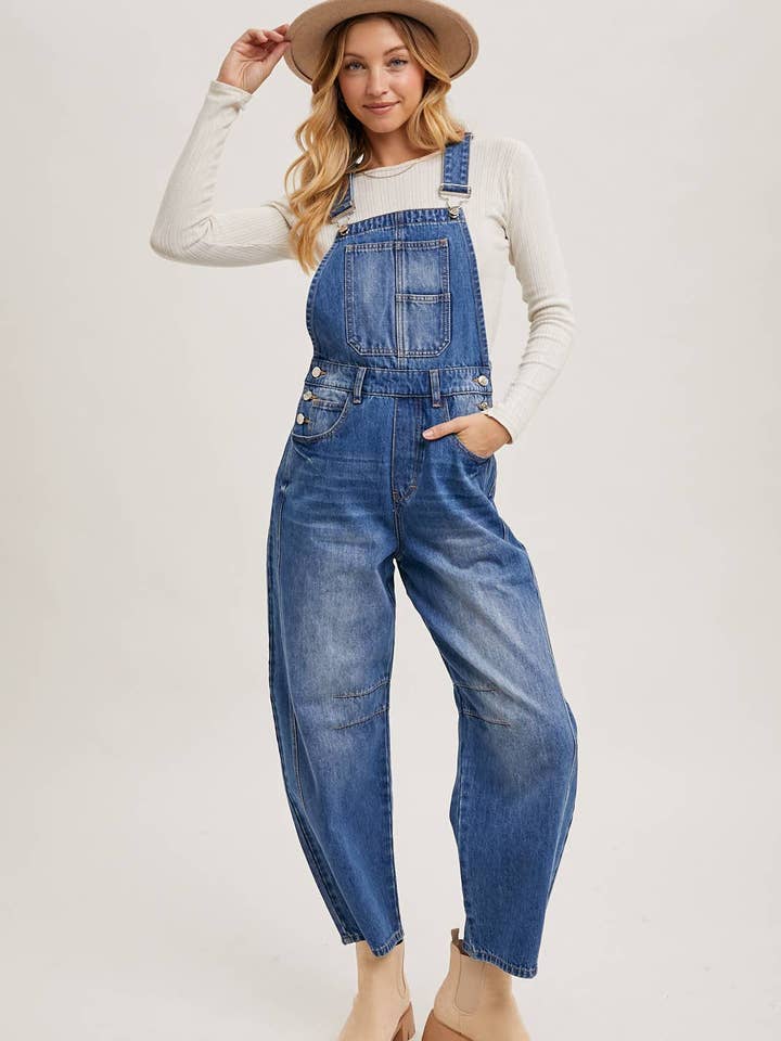 Dk Wash BARREL OVERALLS for wholesale on Faire3