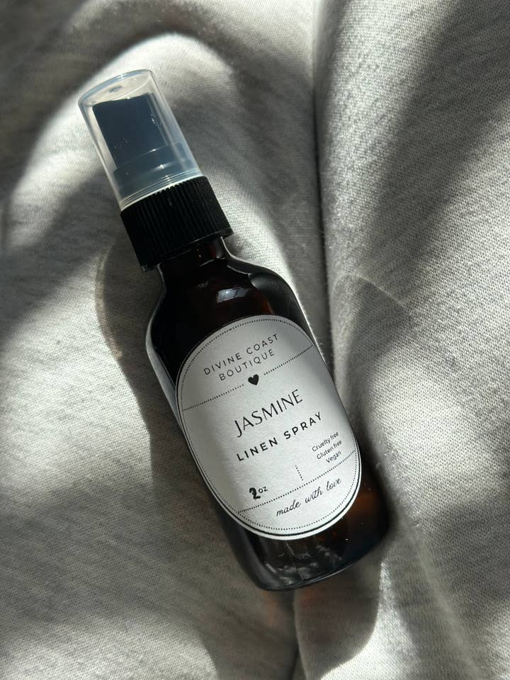 Jasmine Linen Spray for wholesale by Divine Coast Boutique