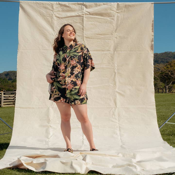 Chemise à manches courtes Atlas Dame de la nuit pour la vente par Insecta Shoes