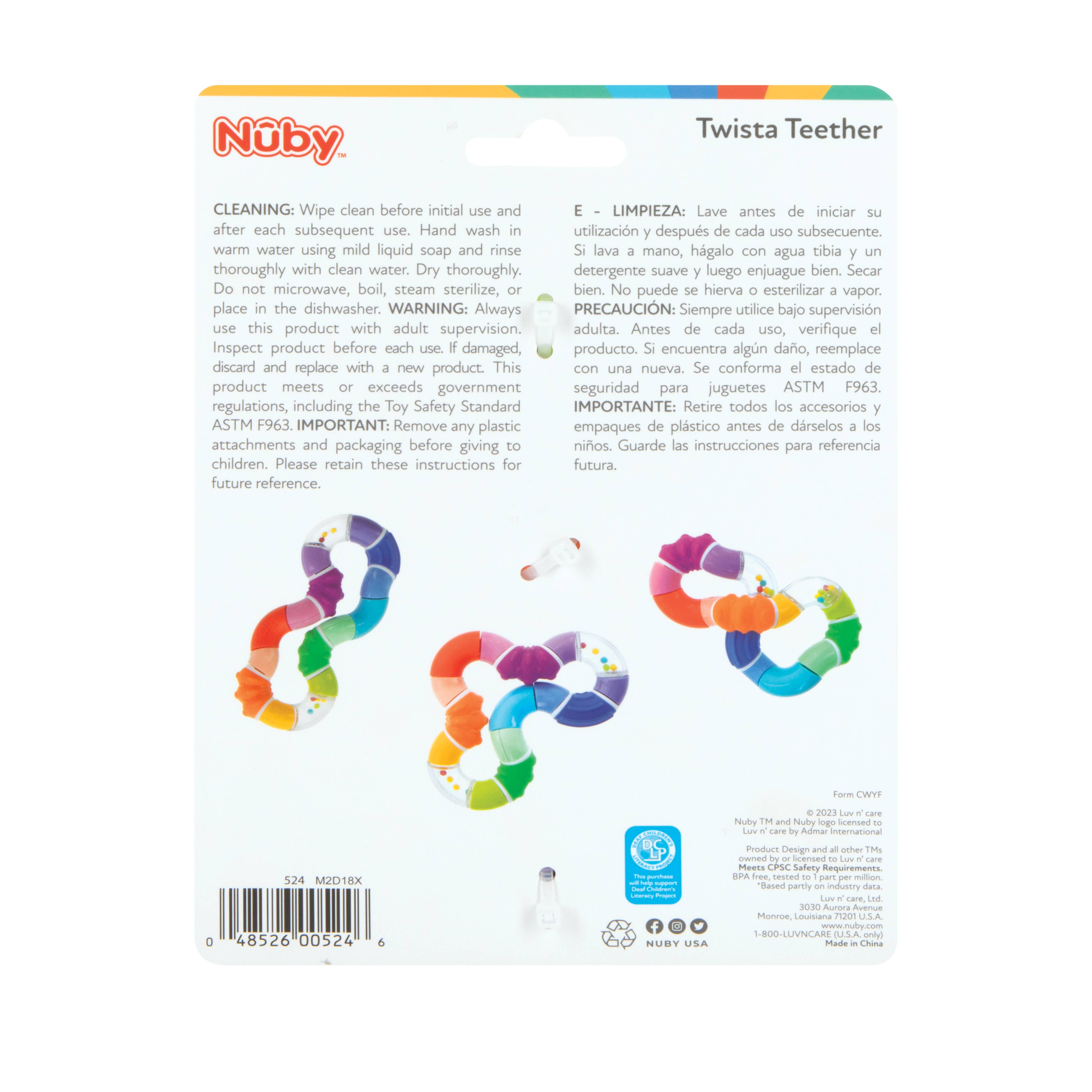 Nuby - Vente Hochet mobile – bébé - Hochet Twista1