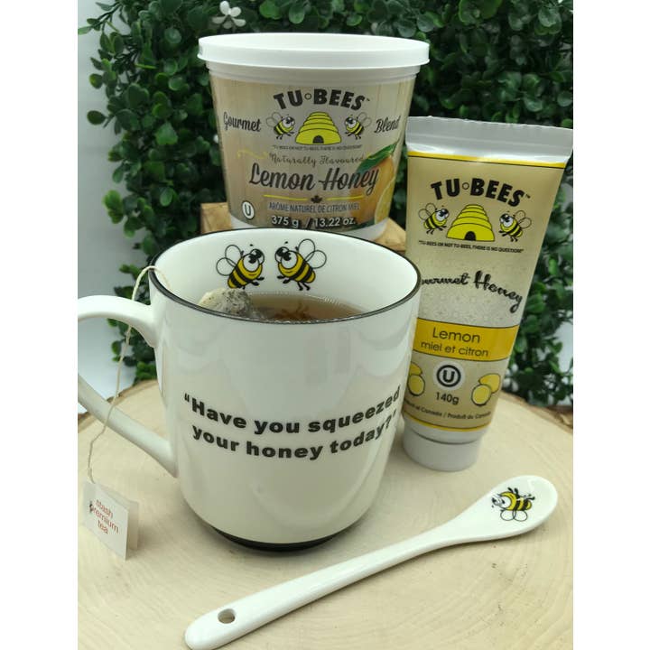 Tu-Bees Honey & Beeswax Candles - Wholesale Honey - Gourmet Honey Tub - Lemon - OU Kosher2