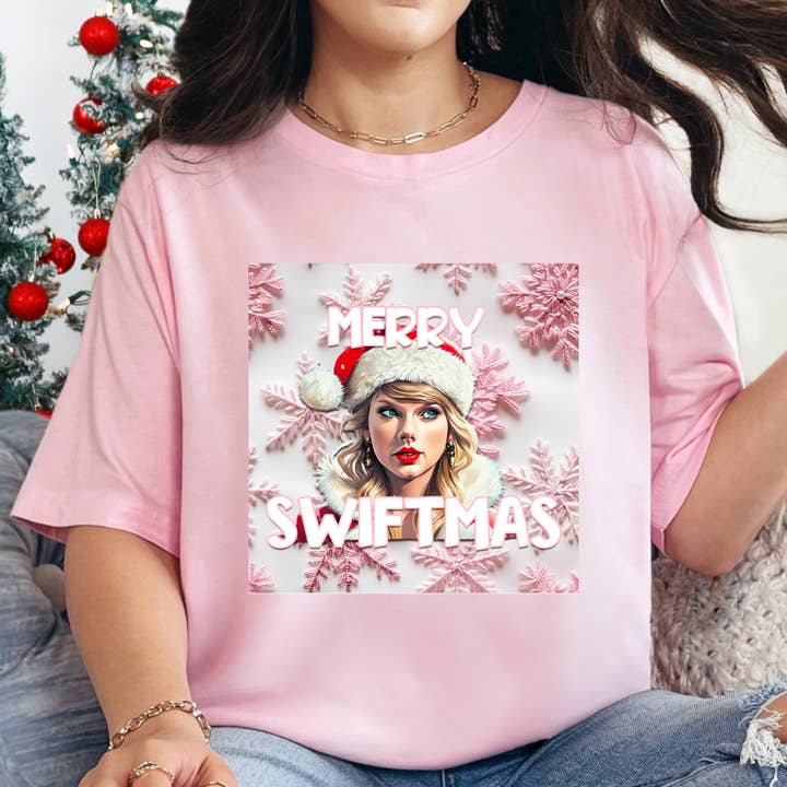Christmas T-Shirt - Merry Swiftmas for wholesale by Days with Gray