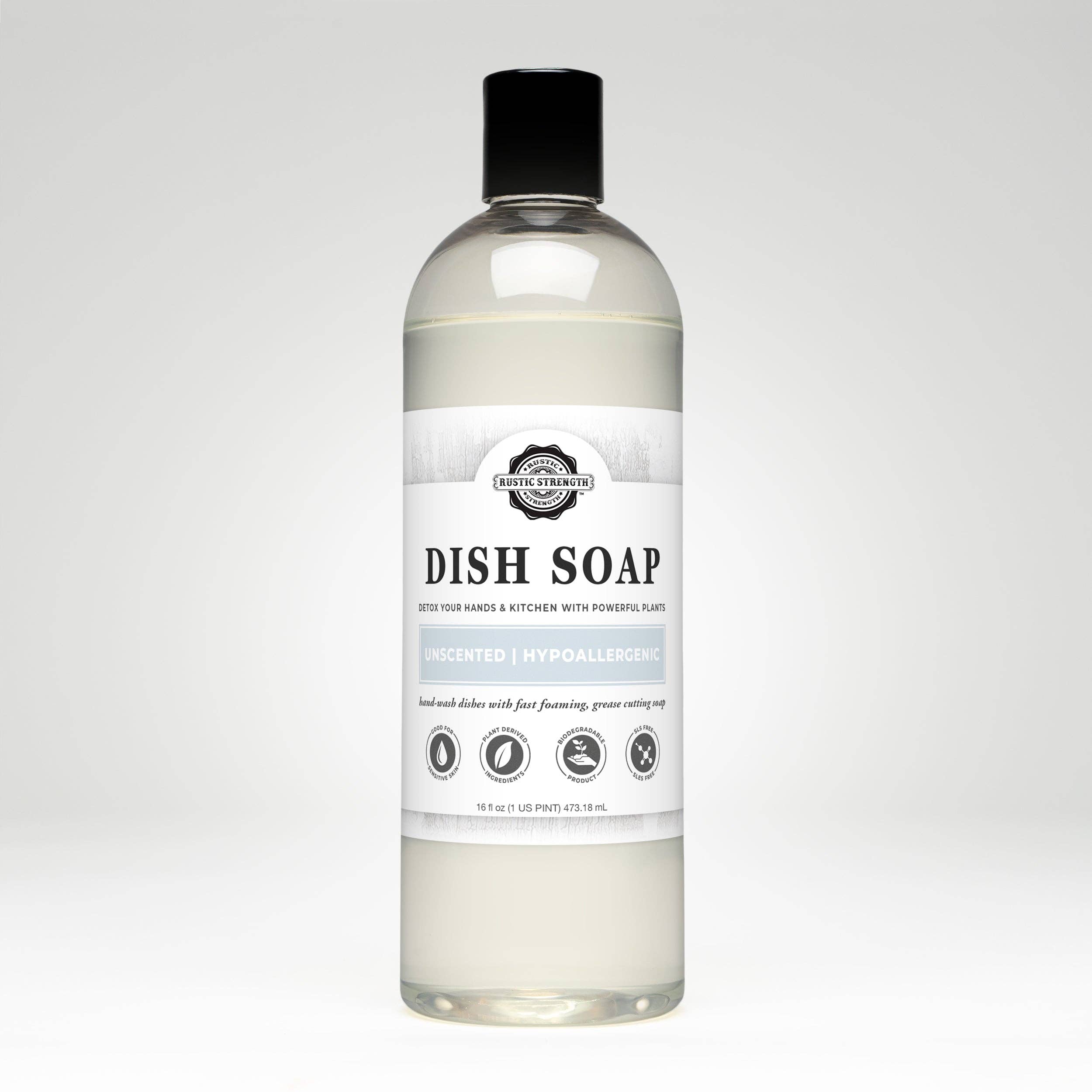 Rustic Strength - Wholesale Dish Soap - Dish Soap | 16 oz Bottle3