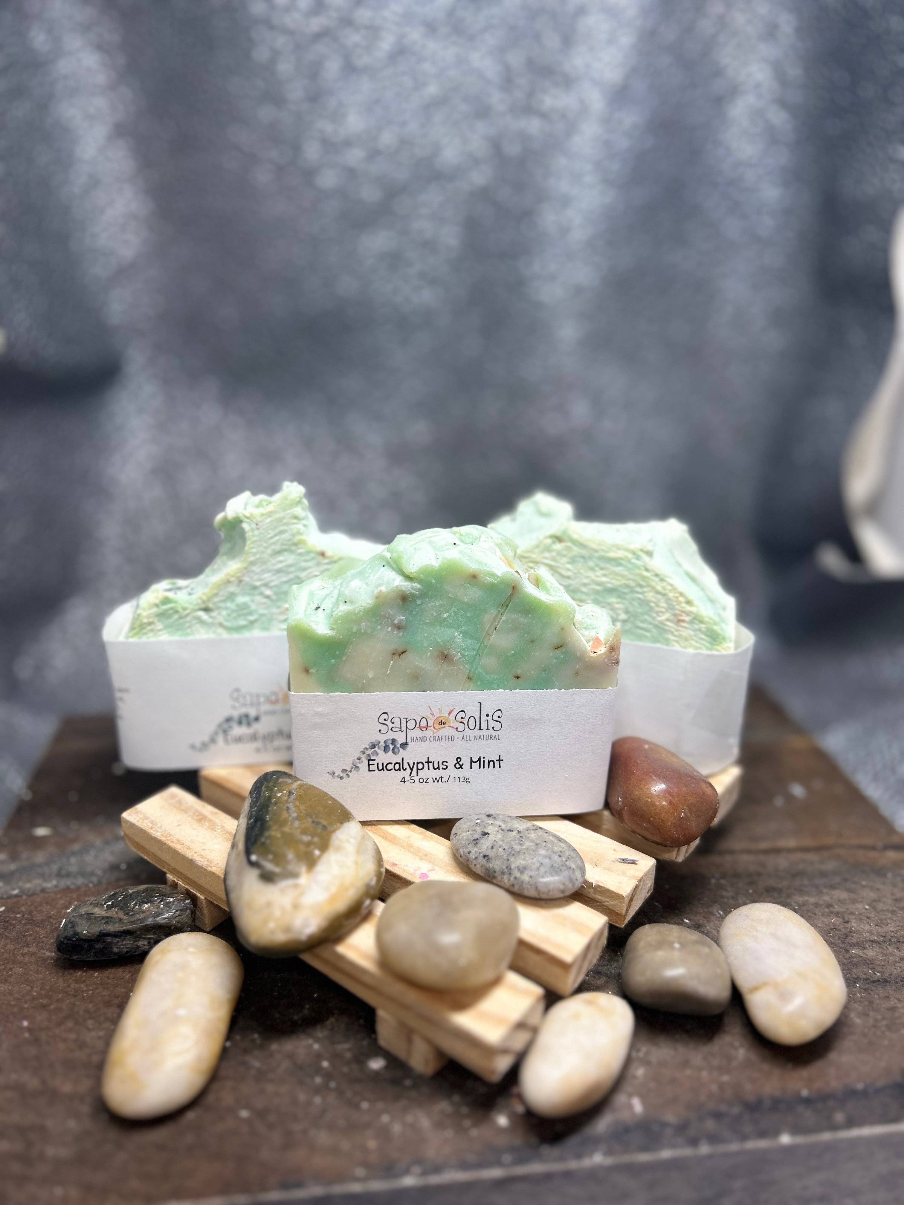 Sapo de Solis - Wholesale Bar Soap - Soap- Eucalyptus Mint