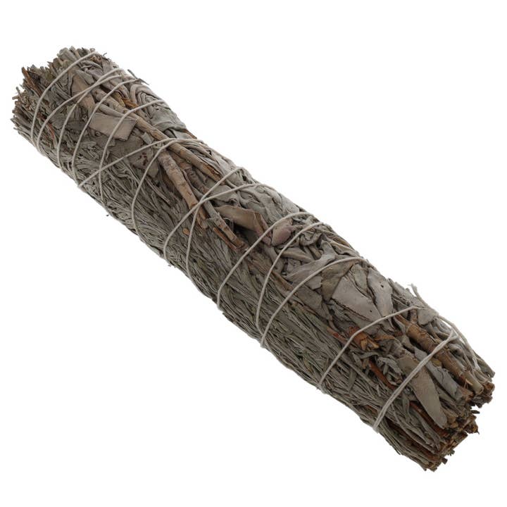 SMUDGE STICK - WHITE SAGE & BLUE SAGE 22.5cm for wholesale by WONDER IMPORTS AUSTRALIA