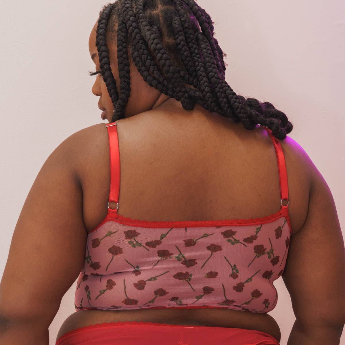 A Dozen Roses Printed Corset for wholesale on Faire8