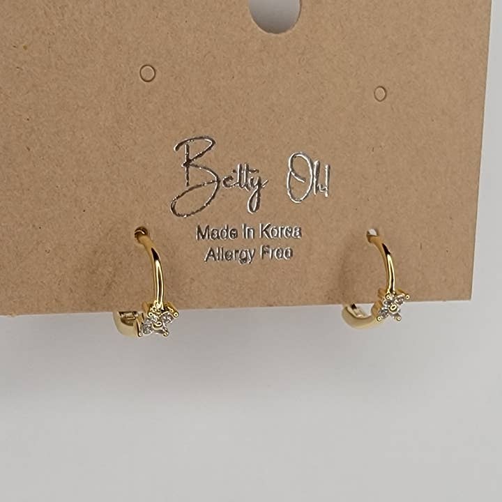 HUGGIE HOOP EARRINGS for wholesale by BETTYOH INC