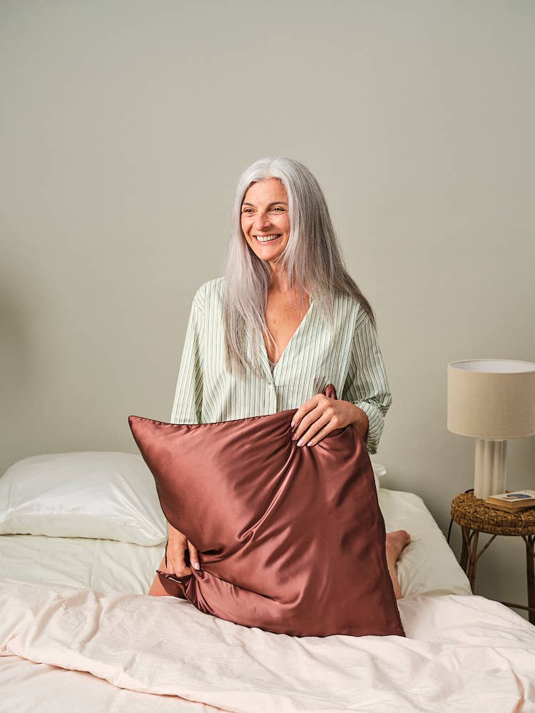 Emily's Pillow - Vendita all'ingrosso Federe/copricuscino - Fodera per Cuscino in Pura Seta - Collezione Dear September8