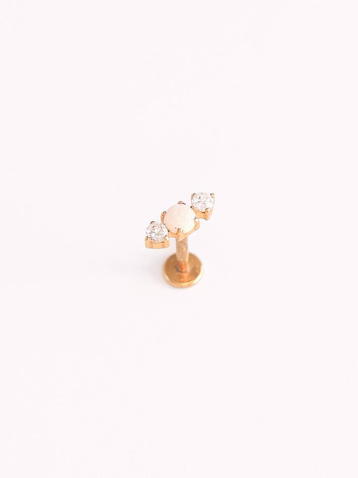 Callie Flat Back Stud para venta al por mayor de Rose and Clay