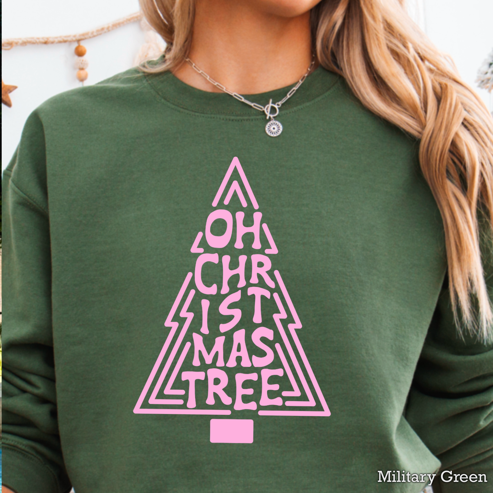 Shoppe SHC - Wholesale Graphic Sweatshirt - Women's - Oh Christmas Tree Christmas 2025 Graphic Sweatshirt Women’s3