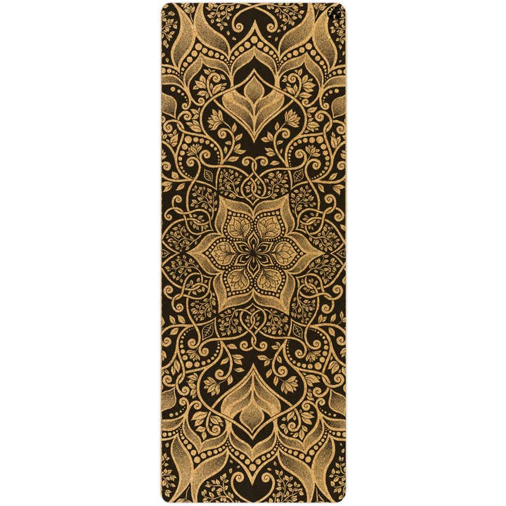 Tapis de yoga Harmony Original en liège pour la vente par Yoloha Yoga