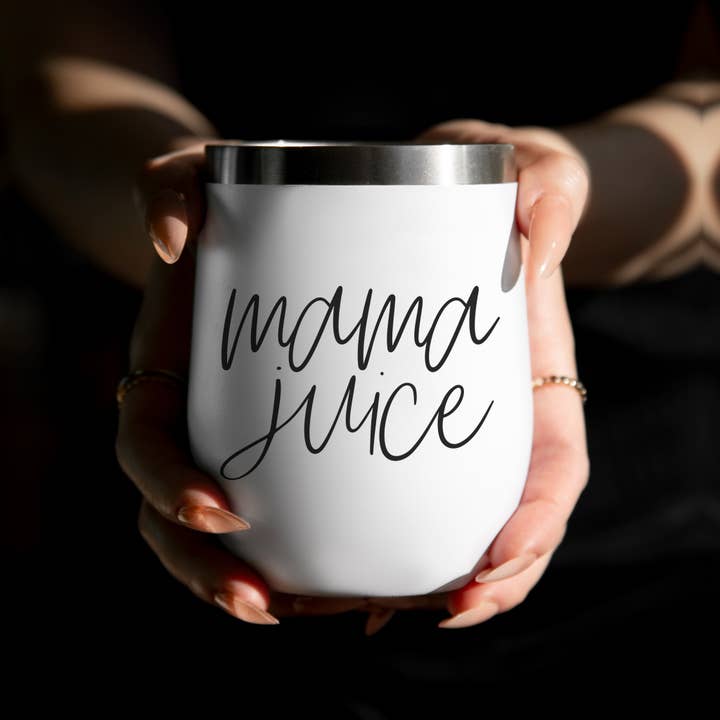 Gia Roma - Wholesale Insulated mug/tumbler - Mama Juice | Funny Wine Tumblers with Lid, Insulated Tumbler4
