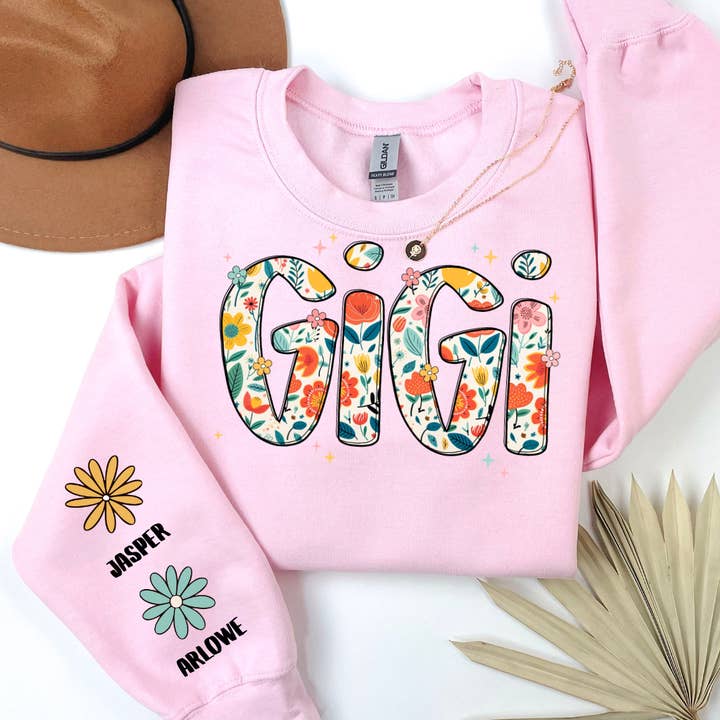 Mama Florale, Gigi, Mimi, Tante, Tatie, mamie pour la vente par The Jasper Boutique