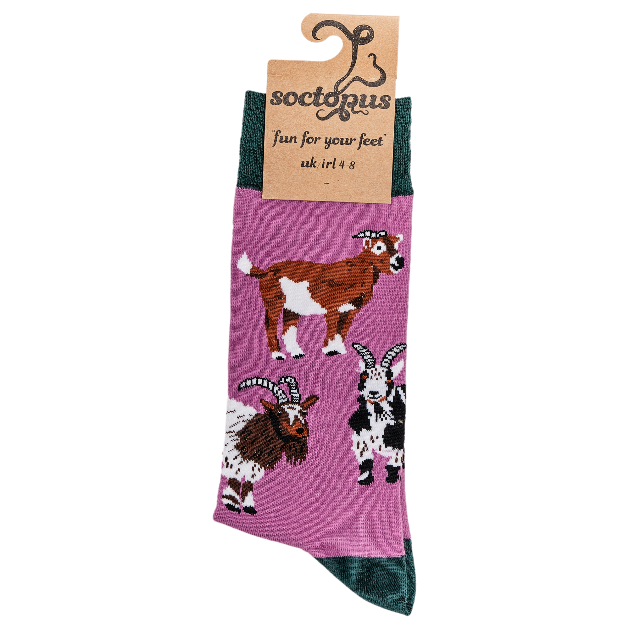 Socktopus – wholesale Socks – Unisex – Goat Lover Socks4