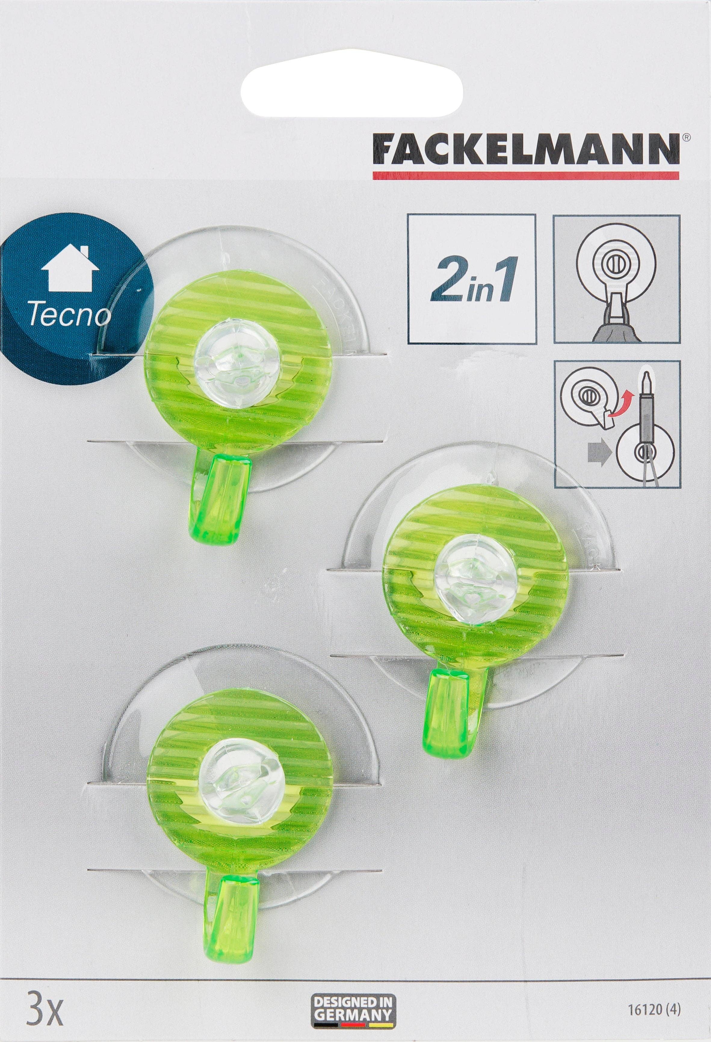 Fackelmann - Wholesale Wall Hook - Fackelmann Tecno Suction Cup Hooks Set of 36