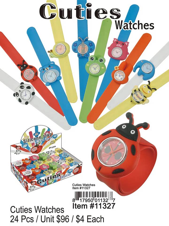 Cuties Watches . for wholesale by Puka Creations