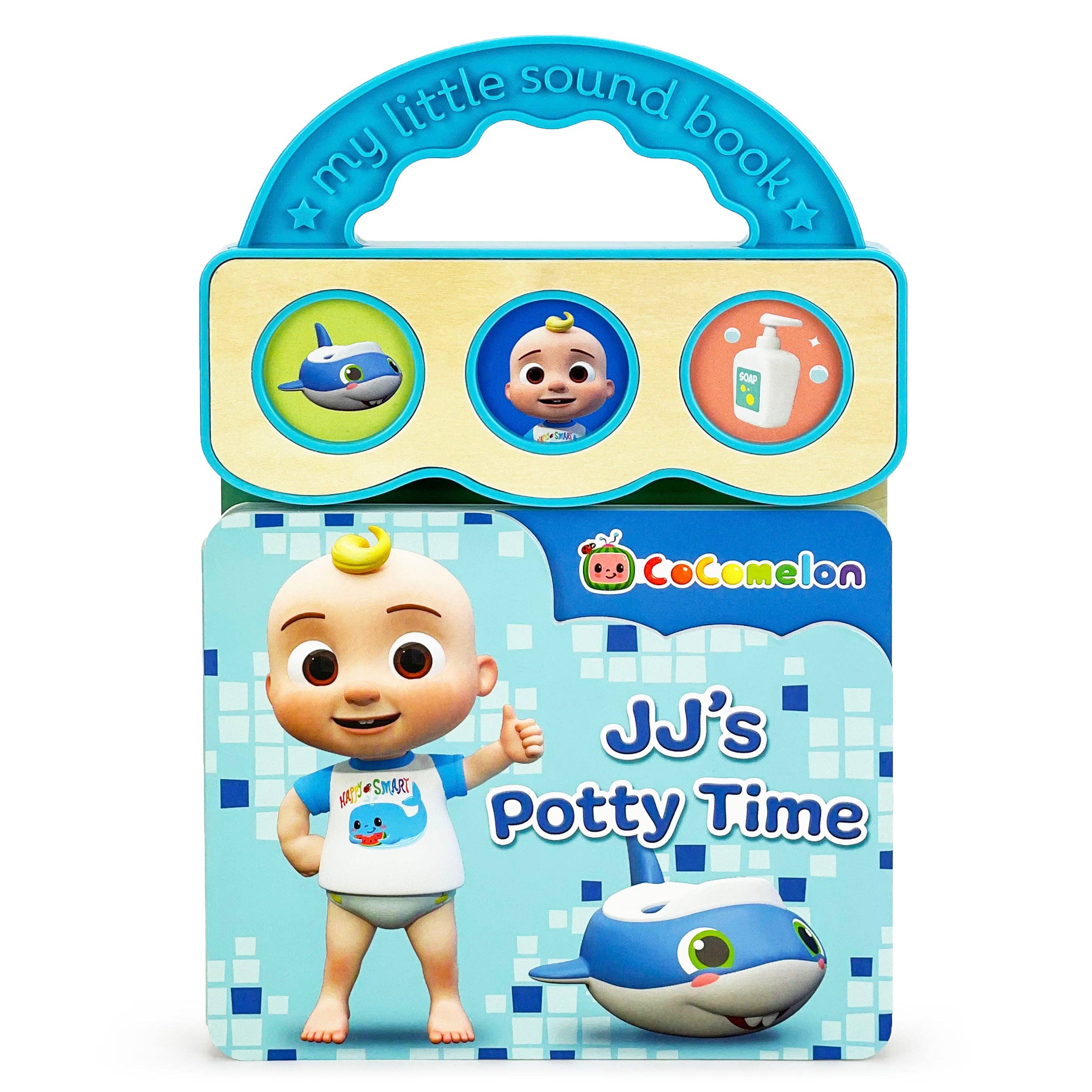 Cottage Door Press - Vente Preschool Book (3-5) - Co-Melon J.J. ' Livre sonore à 3 boutons s Potty Time0