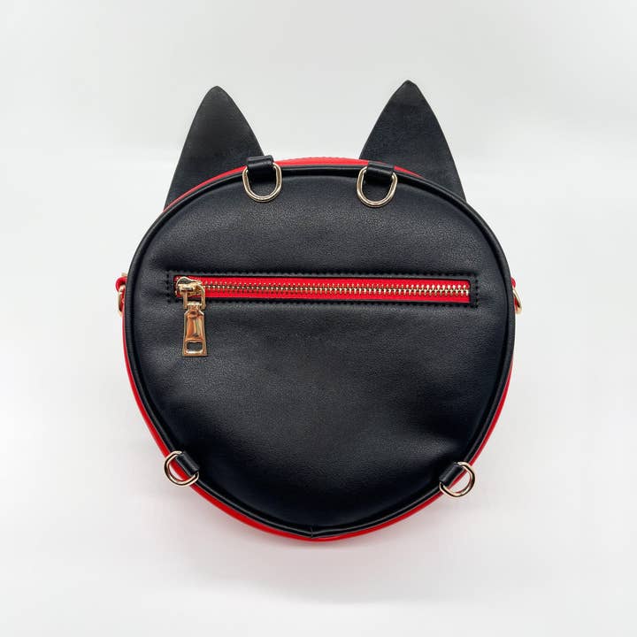 Yoshi Yoshitani LLC - Wholesale Backpack - Unisex - Kitsune Convertible Bag : Black6