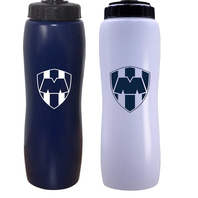 CF Monterrey de La Liga MX 2-Pack Squeeze Water Bottles, 33 oz for wholesale by Simran International