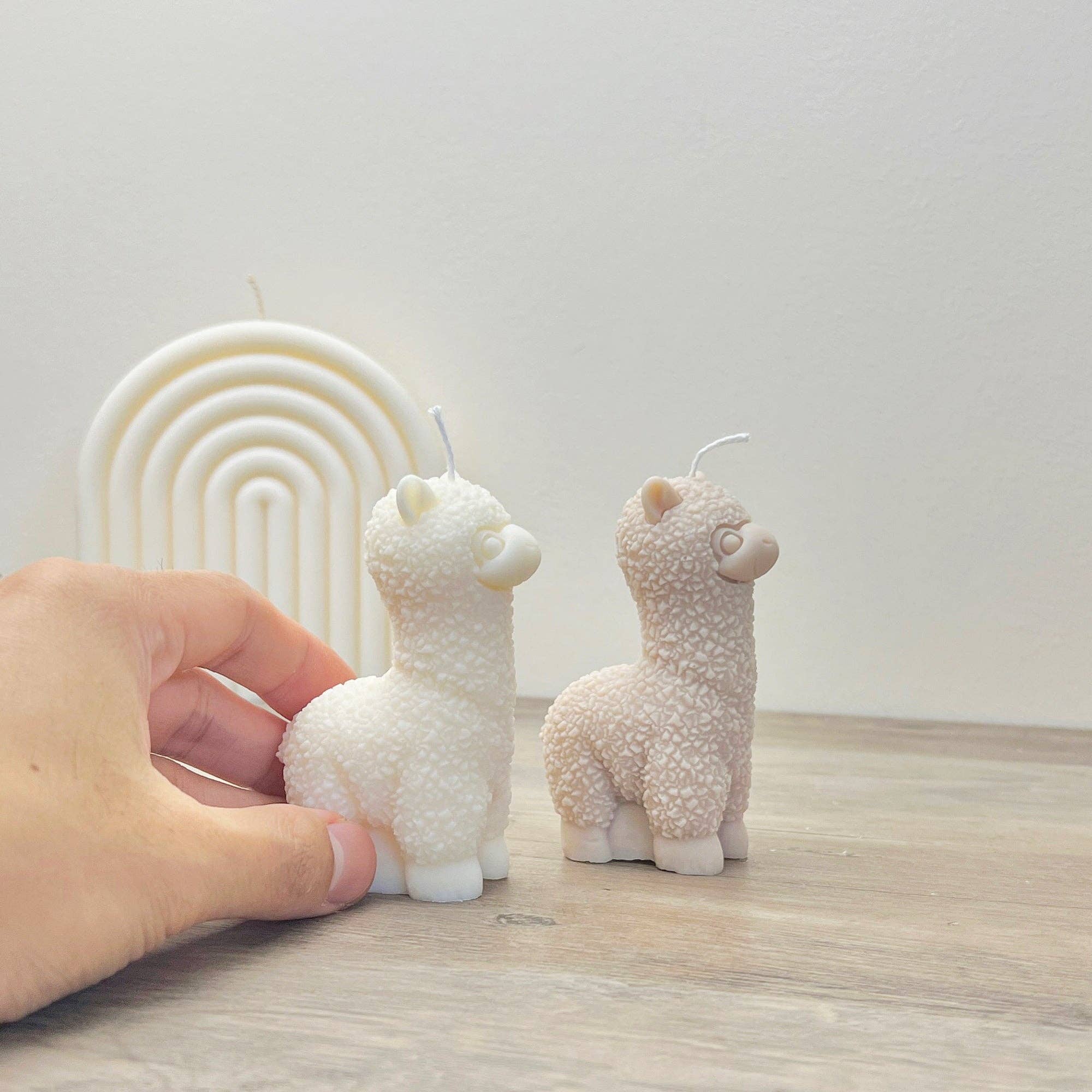 Eli and Things – Velas de decoração por atacado – Vela de Alpaca - Velas em Forma de Lhama - Presente Fofo de Animal9