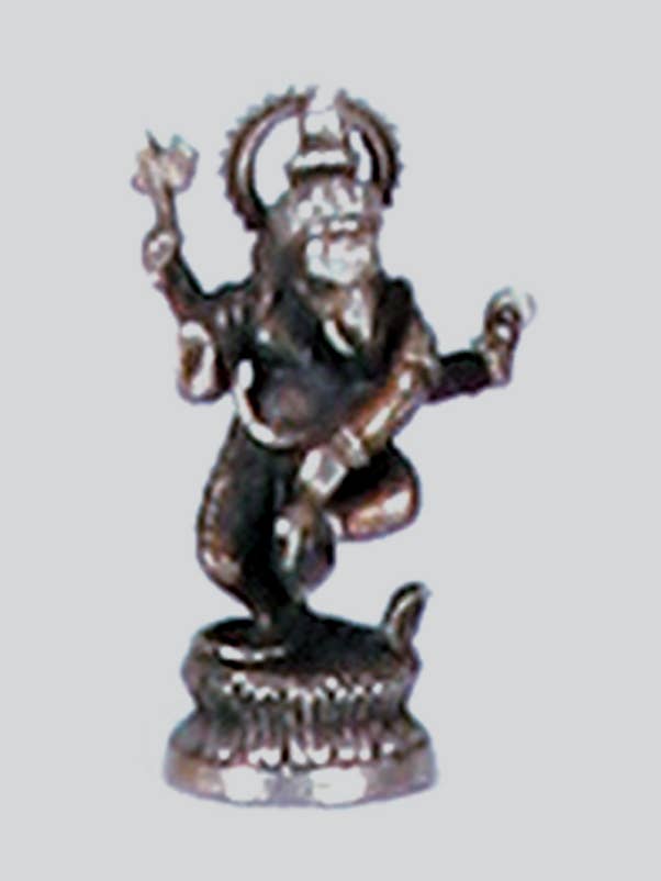 Dansend Ganesh-standbeeld (S-55) voor wholesale door Kathmandu Imports