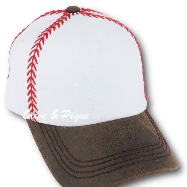 Olive & Pique - Wholesale Baseball Cap - Women's - Baseball Stitched Themed Cap, Adjustable
