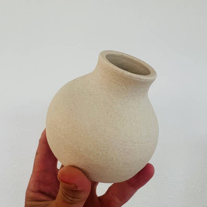 Bowman Ceramics - Wholesale Vase - Stone white bud vases3