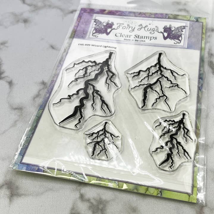 Carimbos Abraços de Fadas - Feiticeiro Relâmpago por atacado de Fairy Hugs