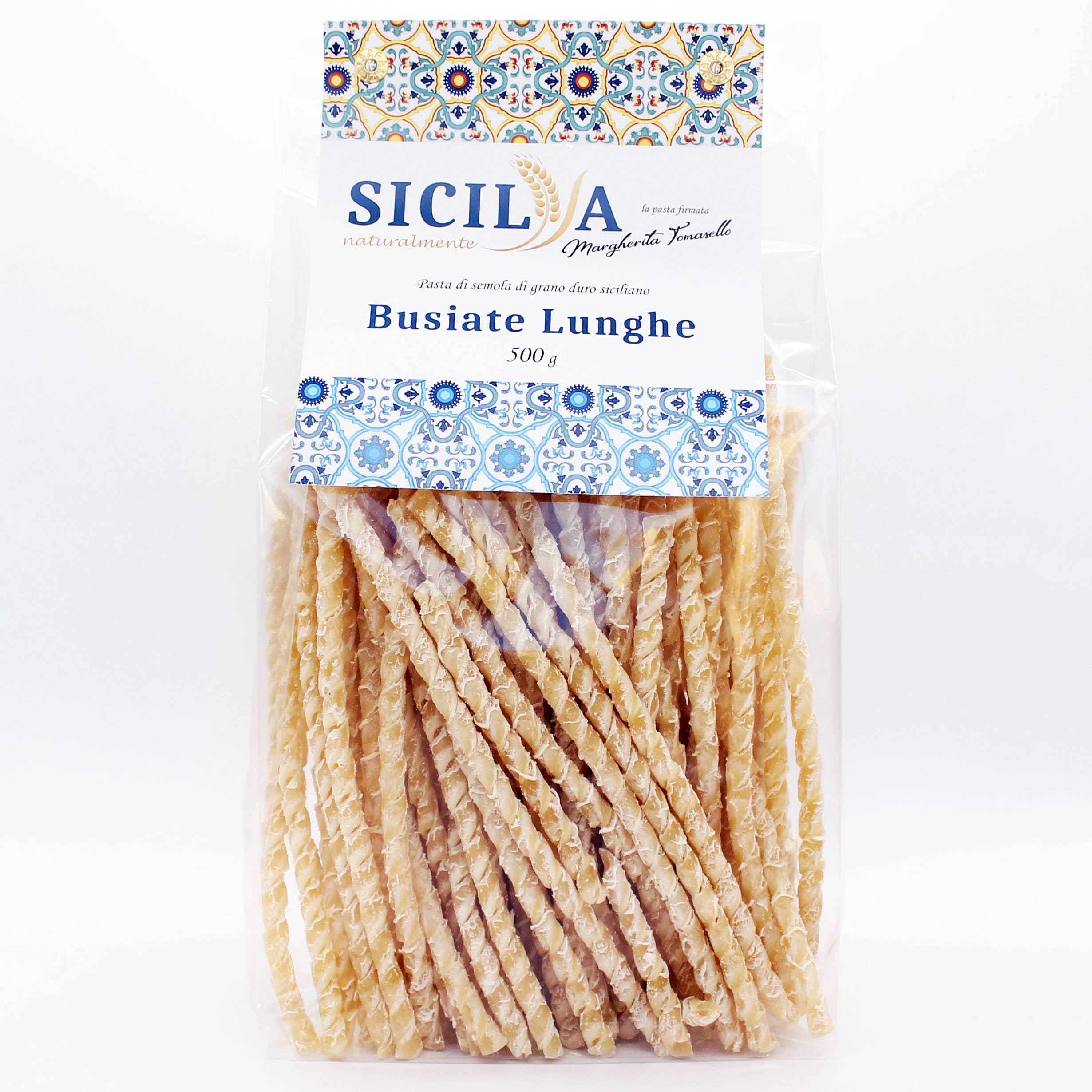 Sicilia naturalmente - Wholesale Pasta - Pasta Busiate Lunghe - Made in Italy (Sicily)2