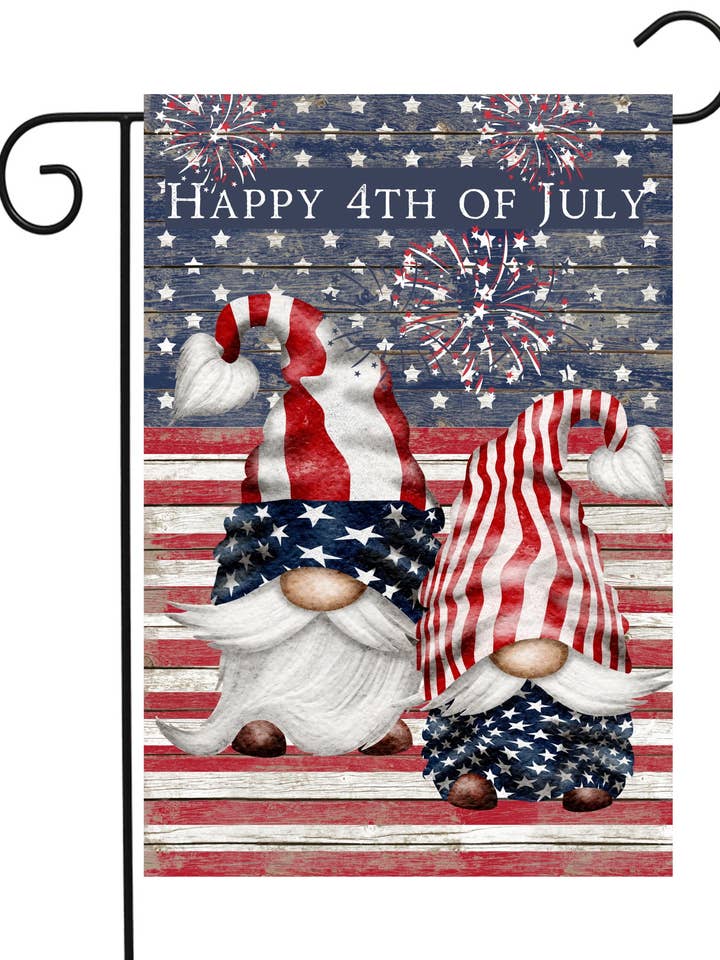Happy 4th of July Garden Flag for wholesale by Happy Cow Lawn Decor