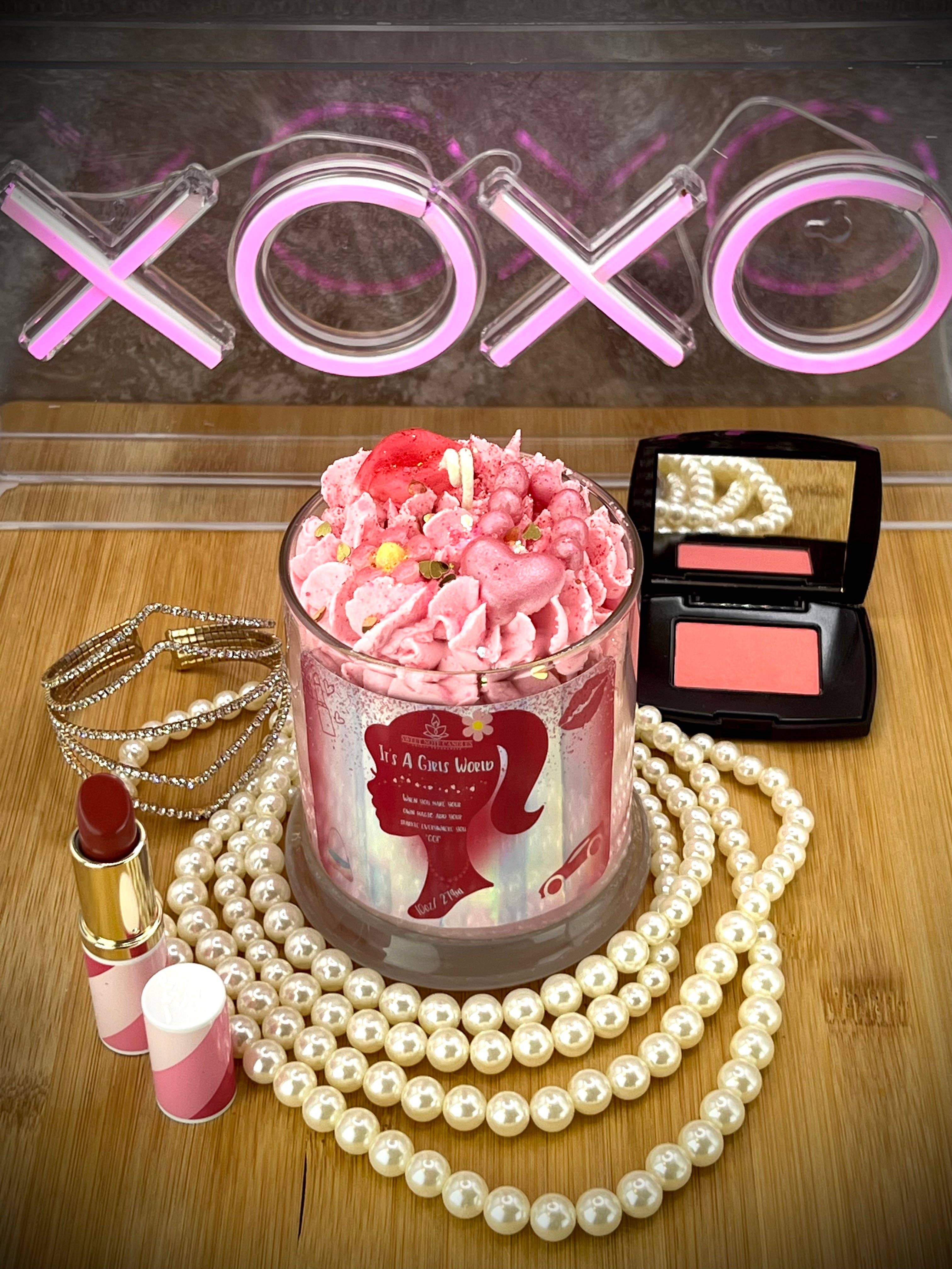 Sweet Note Candles - Wholesale Novelty Candle - Its A Girl's World