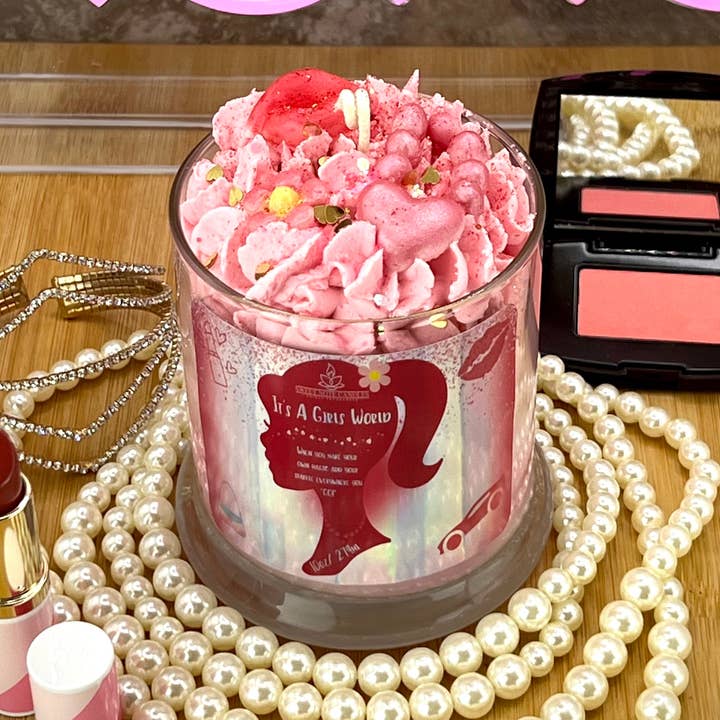Sweet Note Candles - Wholesale Novelty Candle - Its A Girl's World0