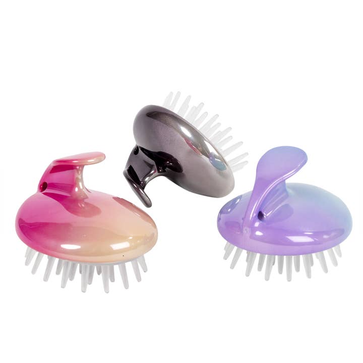 Bodico - Wholesale Head Scratcher/Massager - Bodico Head Massager & Detangler 3asst, ombre, 12/pdq3