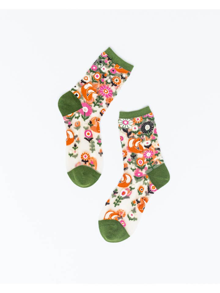 Sock Candy – Großhandel Socken – Damen – Feeling Foxy Sheer Rundsocke2