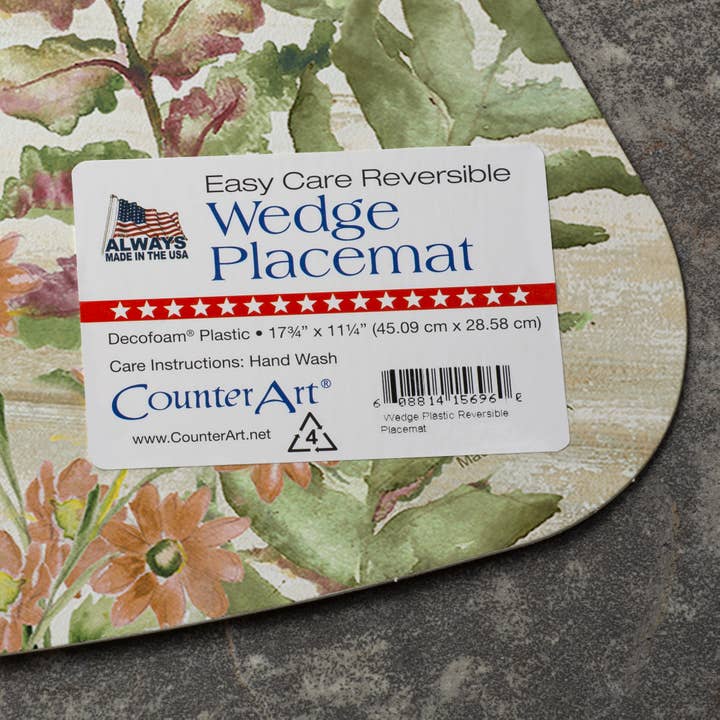 Conimar Promotions - Wholesale Placemat - "Sunflowers" Wedge Reversible Flexible Placemat1