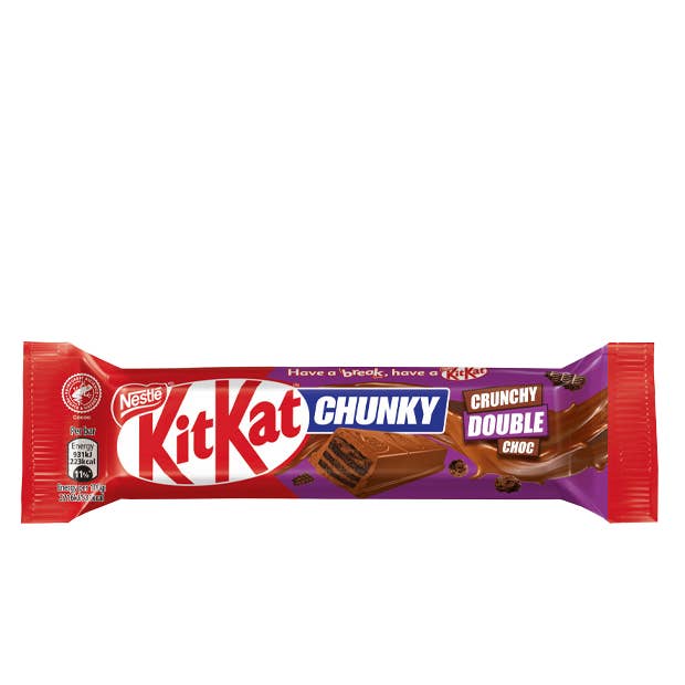 123bonbon - Wholesale Chocolate Bar - KIT KAT CHUNKY CRUNCHY DOUBLE CHOCOLAT NESTLE 42G