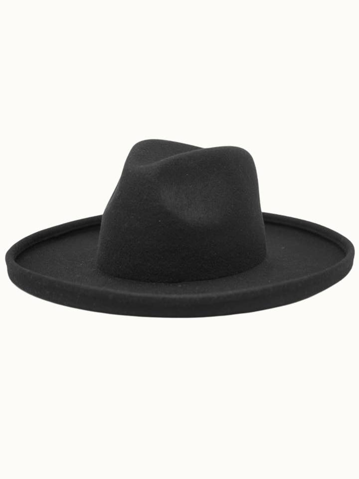 OWEN - 100% uldfilt blyant Brim Rancher, sort for engroshandel hos Olive & Pique