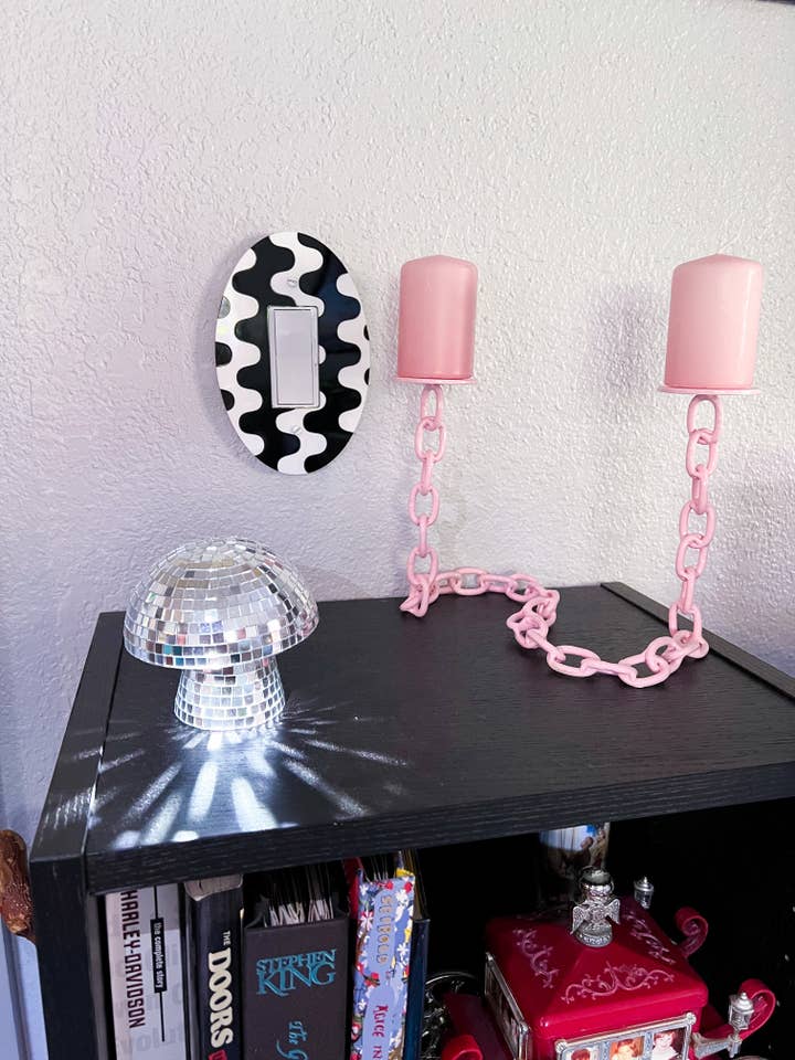 Couvercle pour interrupteur ondulé (standard ou plat) pour la vente par Radicalsummer