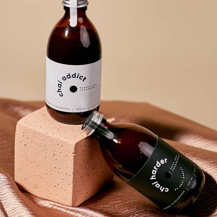 Chai Addict - Wholesale Iced tea - Chai Harder Spicy Chai Concentrate4