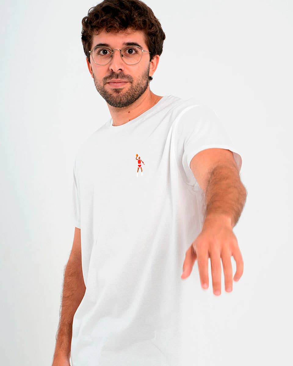 GAMBEA - Wholesale T-Shirt - Unisex - White Airplane T-shirt1