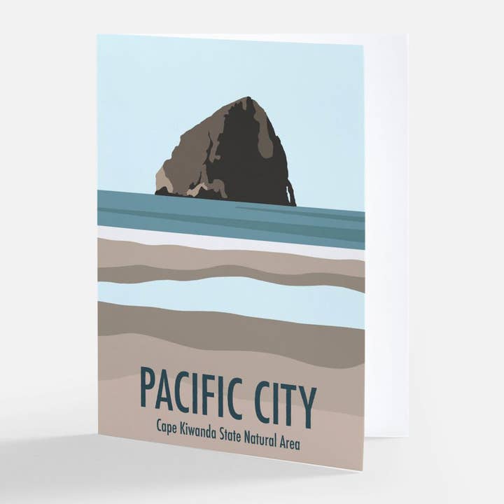 Pacific City | Card for wholesale by Muted Colors