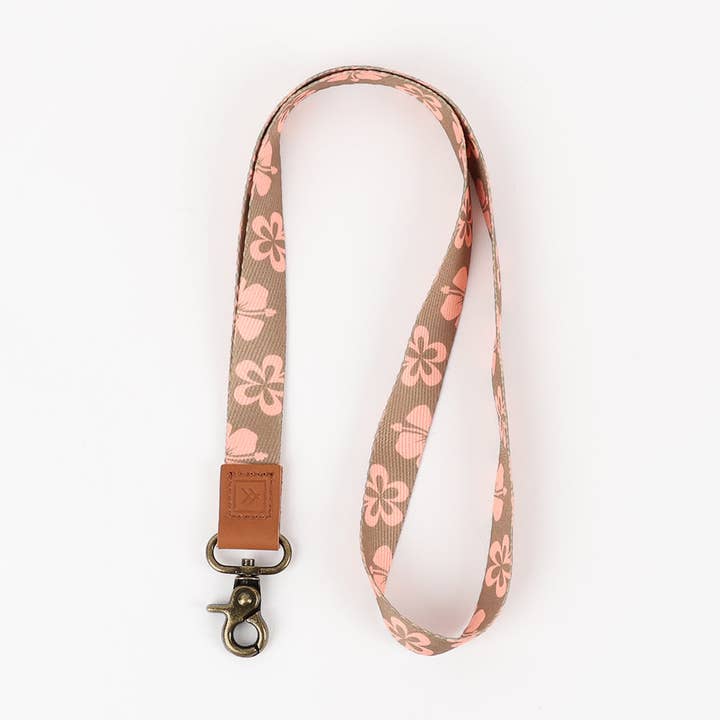 Hawaiian Floral Neck Lanyard for wholesale by Thread