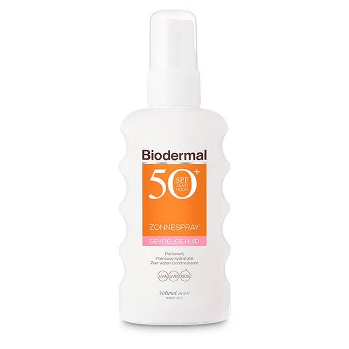 CLP - Wholesale Sunscreen - Biodermal Sun Spray Sensitive Skin SPF50+