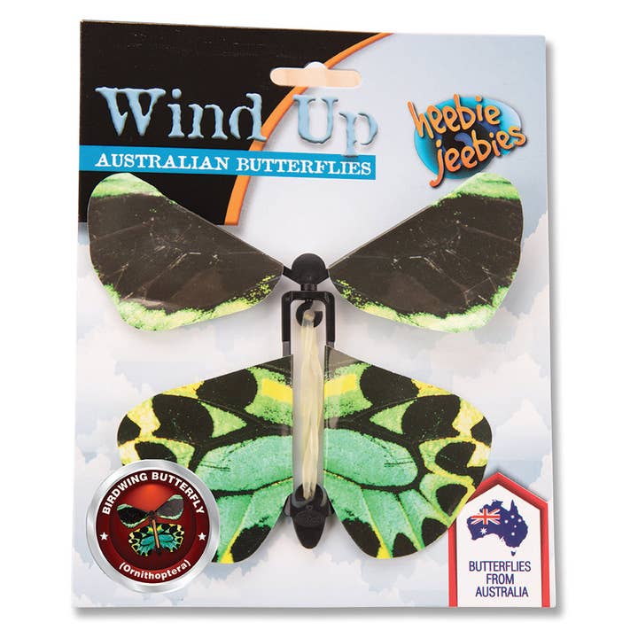 Heebie Jeebies USA - Wholesale Wind-Up Toy - Kids - Windup Aussie Butterflies Toys5
