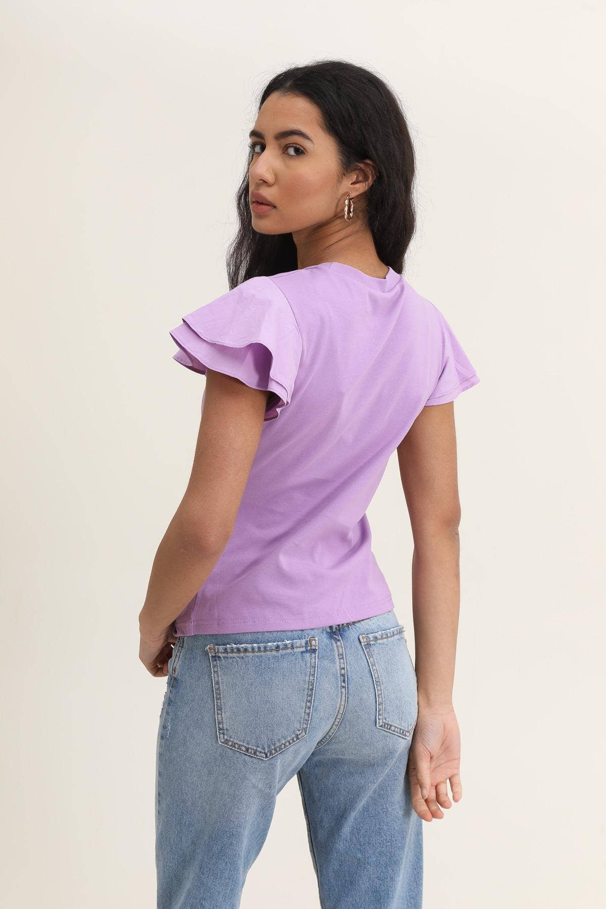 GOLDEN LIVE PARIS – wholesale T-shirt (graphic) – women's – CECILIA 230051 top4