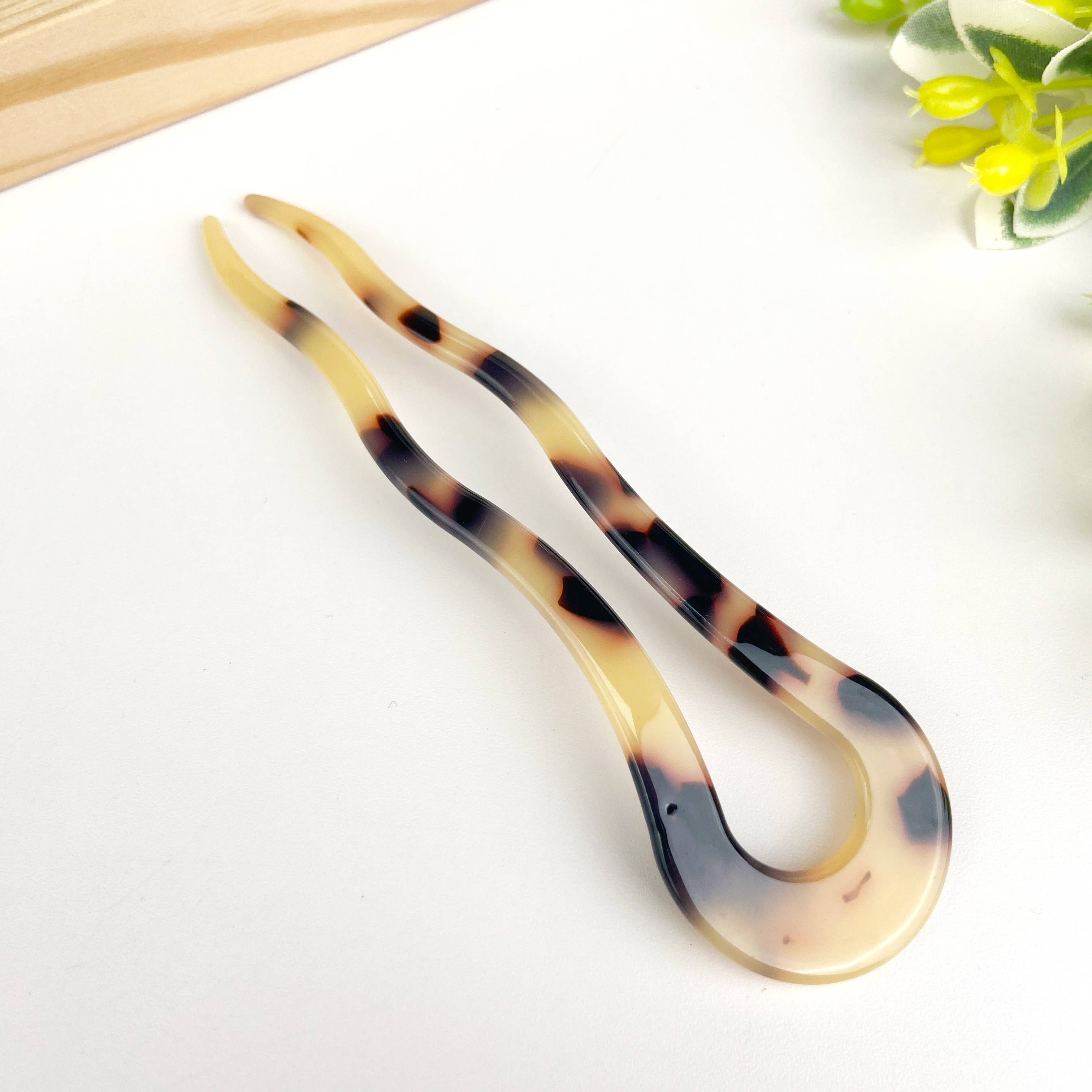 TheDivaSoap - Wholesale Hair Pin - Acetate U-shaped elegant hairpin retro headdress for hair3