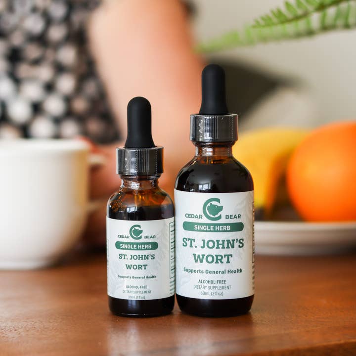 Cedar Bear Naturales – Suplemento/vitamina oral por atacado – Erva de São João (Erva Única)3