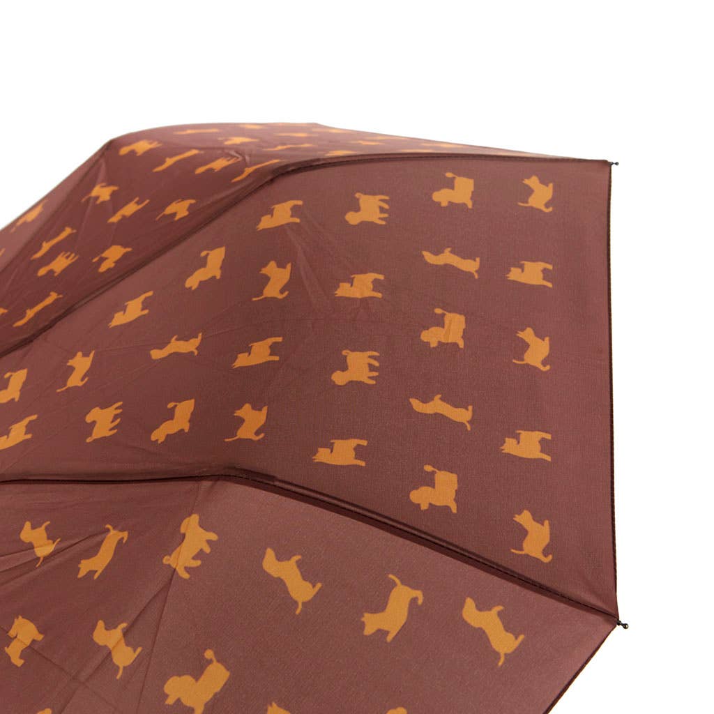 Balvi - Wholesale Umbrella - Unisex - Umbrella, Puppymbrella, brown, with cover, nylon4